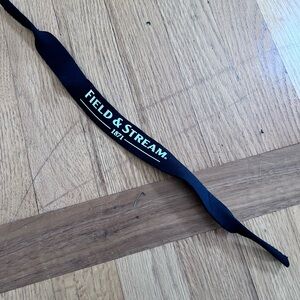 New Field & Stream Black Eyewear or Sunglasses Retainer Crokie NEW